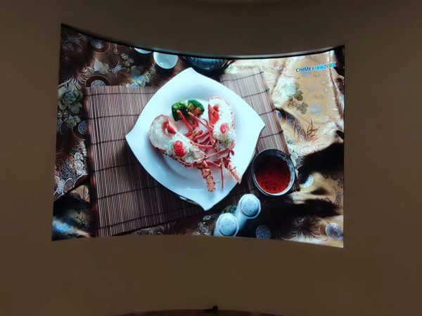 通许室内P2.5弧形LED屏